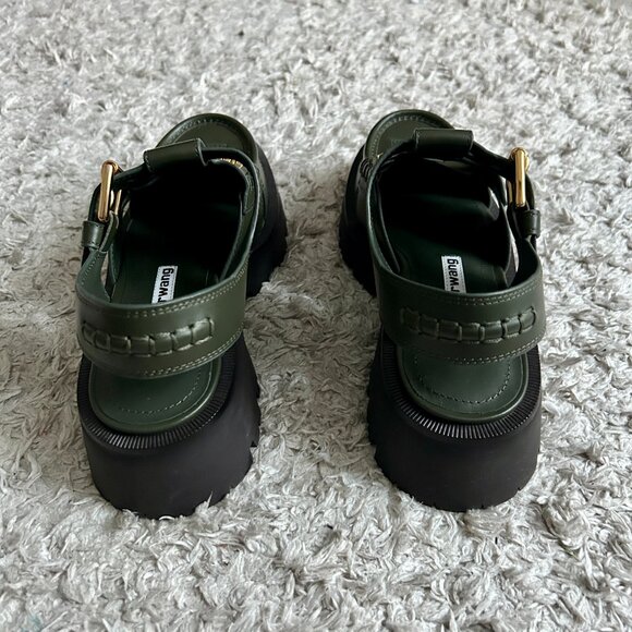 NWOT Alexander Wang Green Carter Cage Sandals - Picture 4 of 6